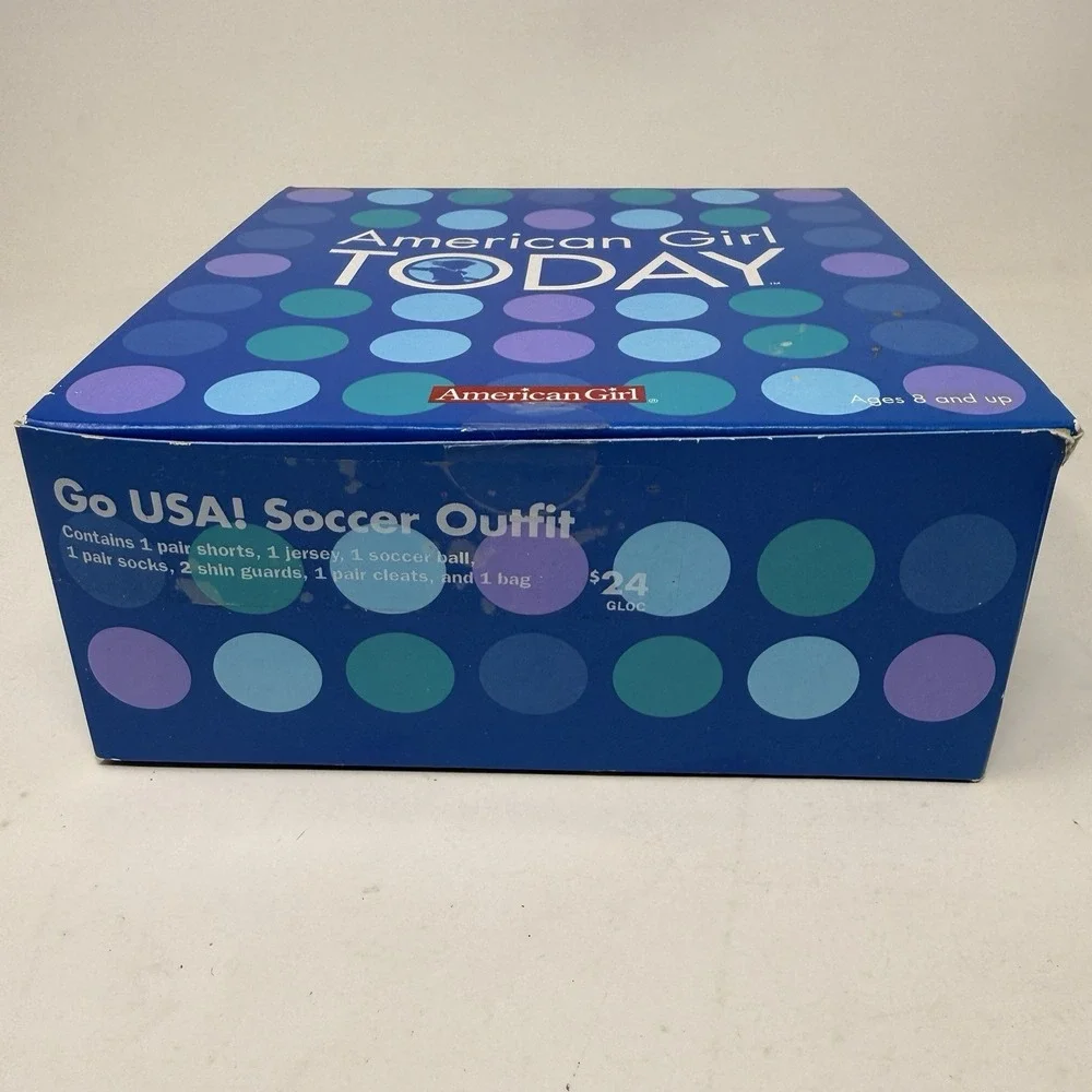 New American Girl Team USA Olympics Soccer Set For 18 Inch Dolls Outfit Clothes